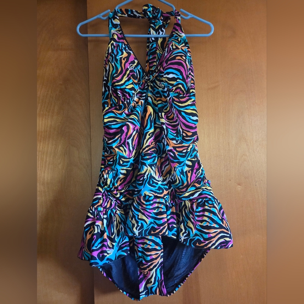 Torrid Colorful Swimsuit